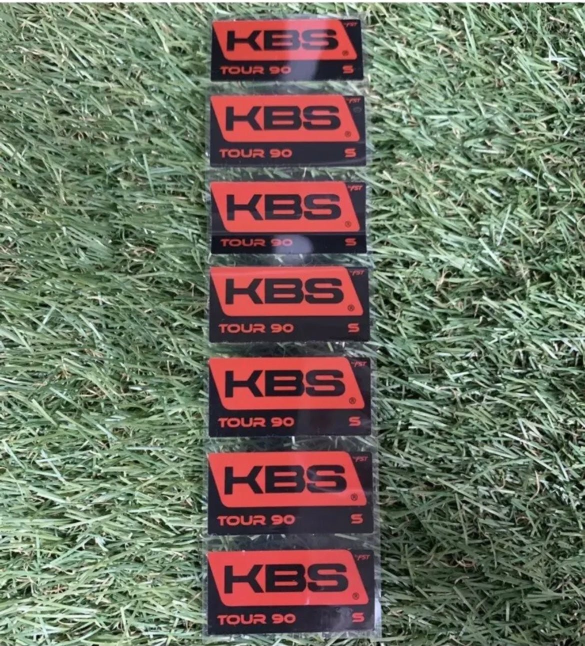 Labels / Shaft Stickers KBS Tour 90 Stiff x7 labels - Golf Store UK