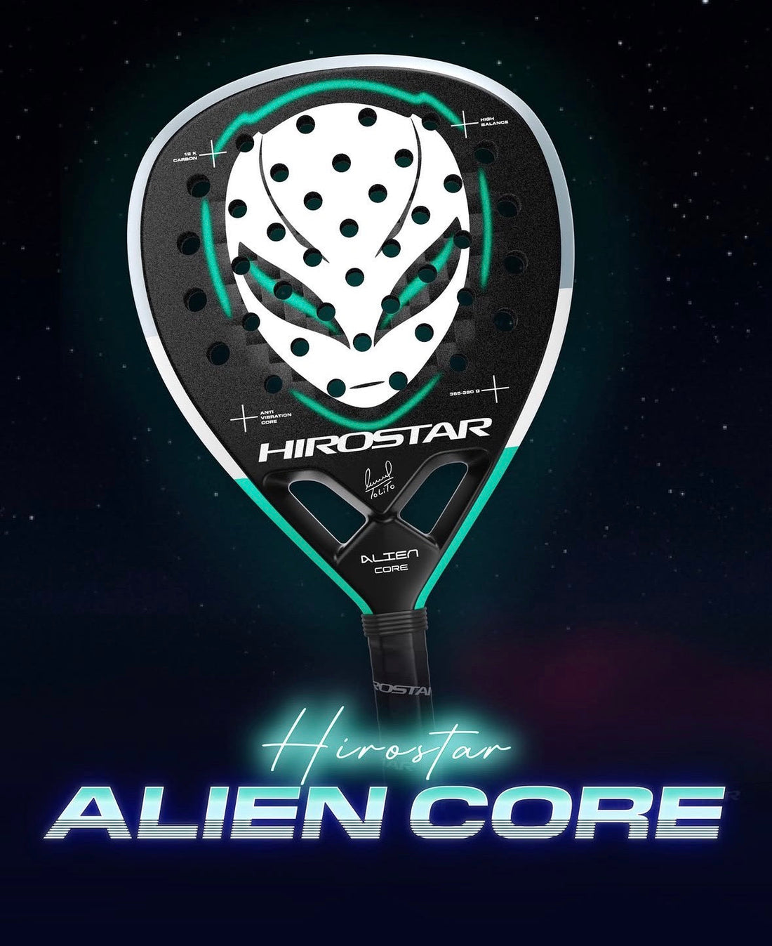 Hirostar Alien Core 2026 - Padel Racket