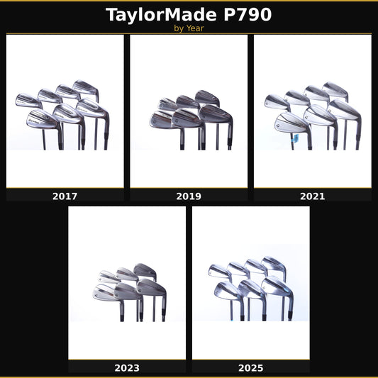 What Taylormade P790’s do you have - year by year!