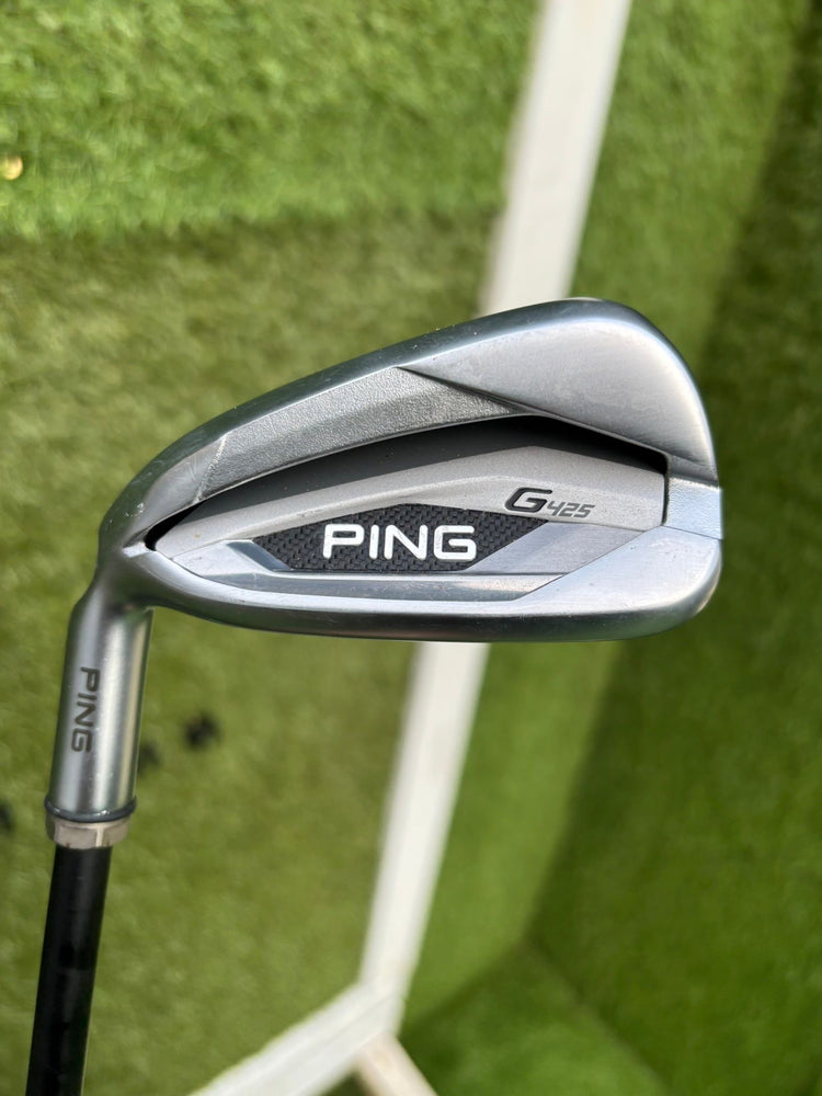 Selection of demo golf irons including graphite and steel shaft options for various skill levels