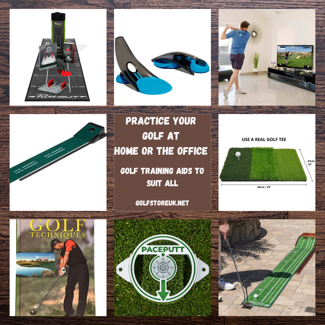 Training Golf Aids - Improve your golf game - Putting - Swing - Chipping & More
