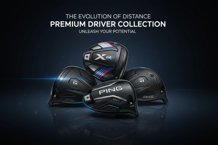 2026 golf drivers from PING, TaylorMade, Titleist, and more on display