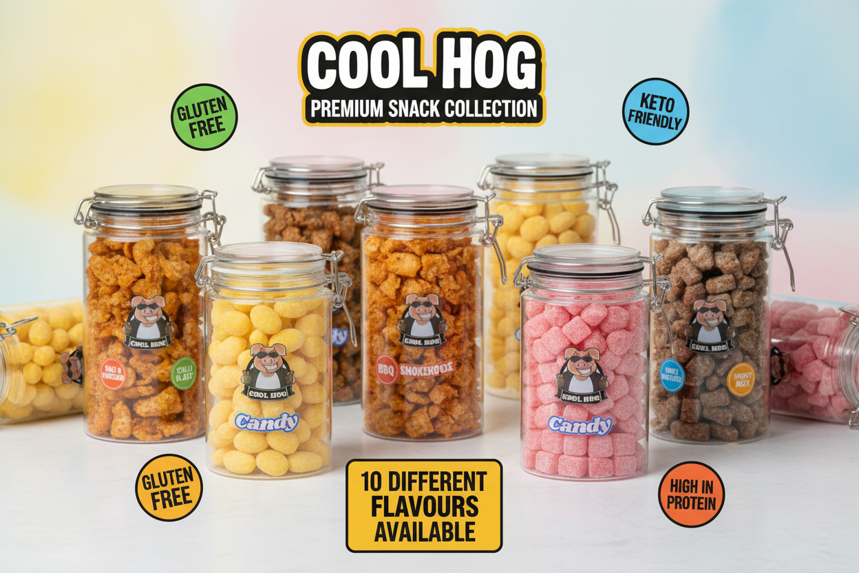 Tasty Snacks - Pork Scratchings & Sweets