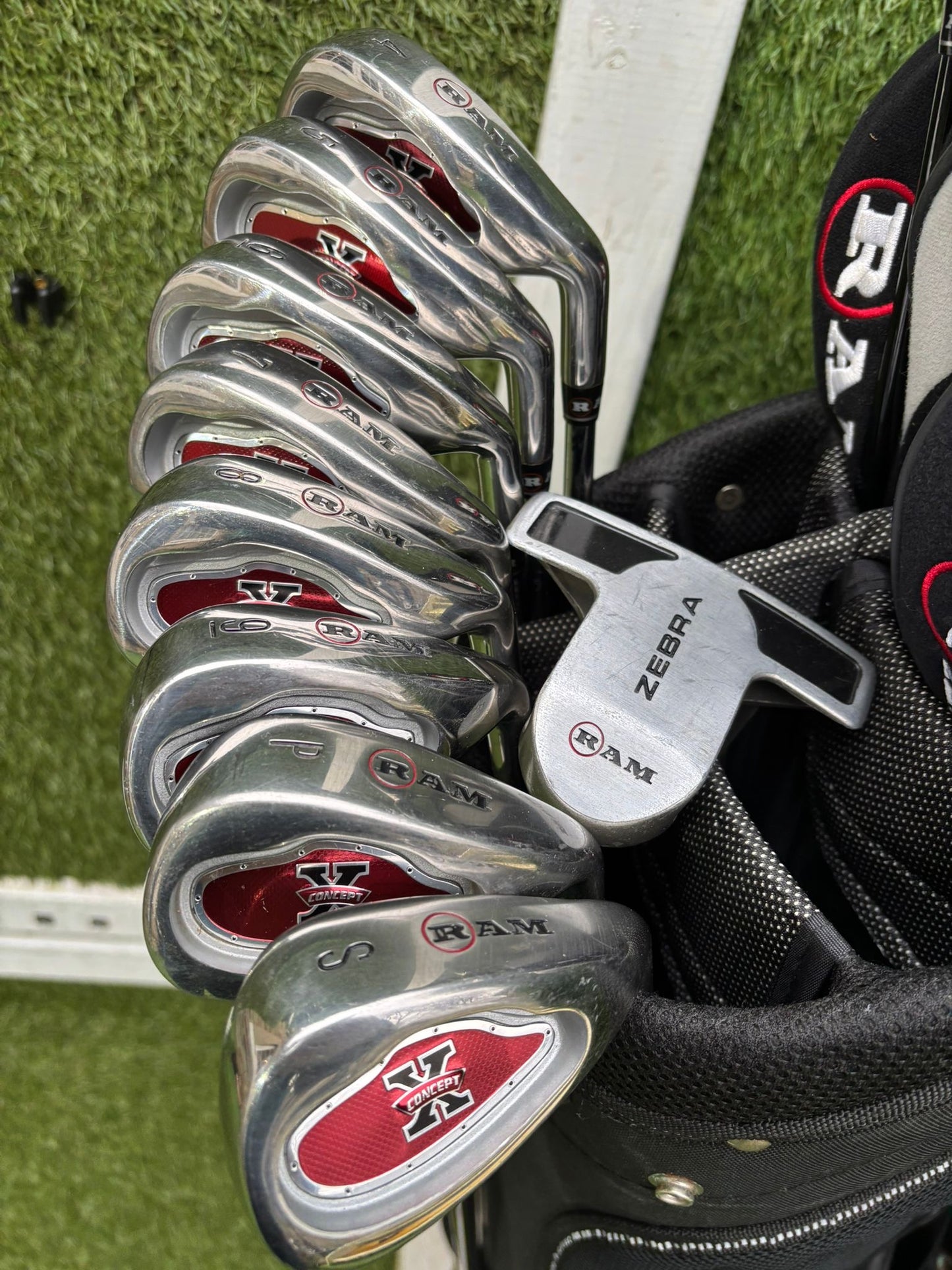 RAM Concept X Complete 14-Club Golf Set + Stand Bag - Free Delivery