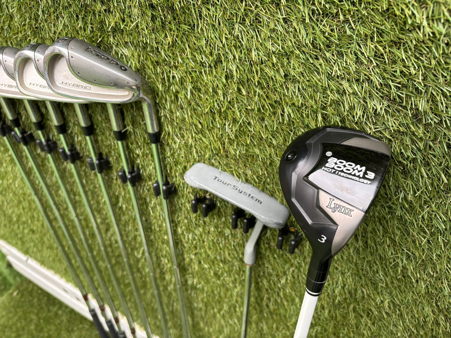 Hippo Hybrid 5–SW Iron Set + Wilson Deep Red II & Stand Bag – 11 Clubs