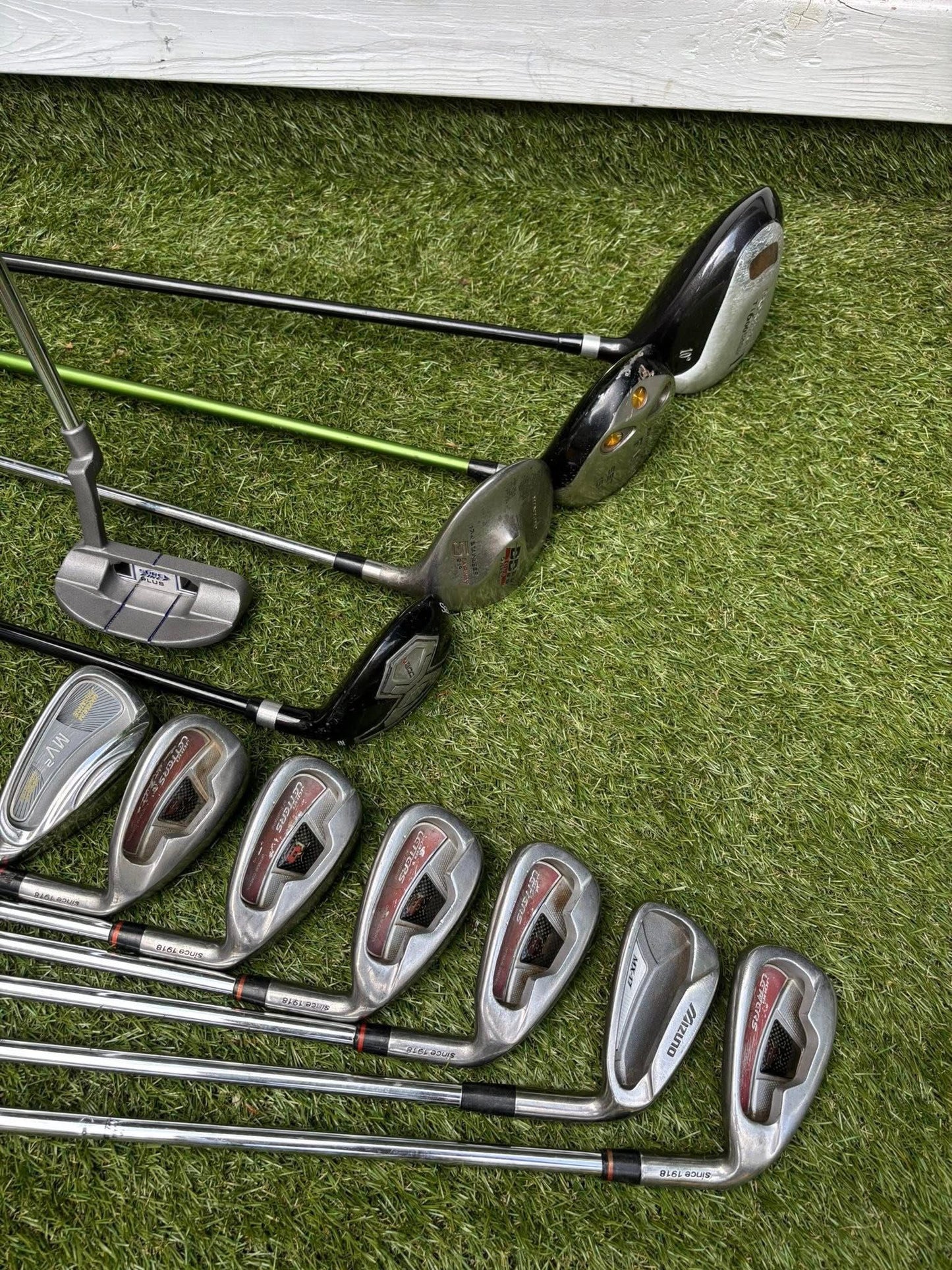 Mixed Brand Golf Set with John Letters, Mizuno & Prosimmon Irons £120.00