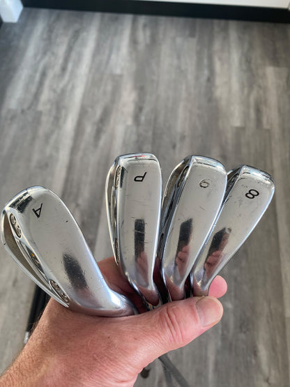 TaylorMade RAC R7 CGB Max Irons 4-PW AW SW (9 Clubs)