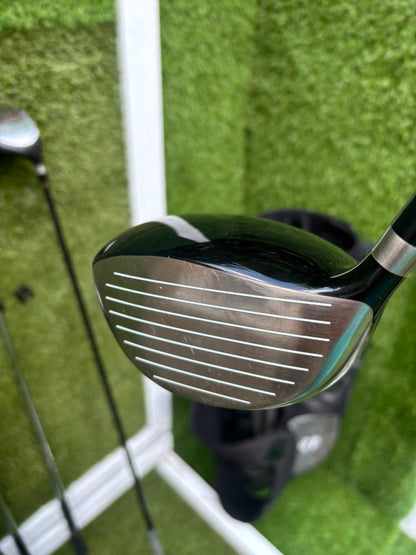 Mizuno T-Zoid / MX-23 Irons + Srixon ZR-800 Driver & W-302 3 Wood Golf Set