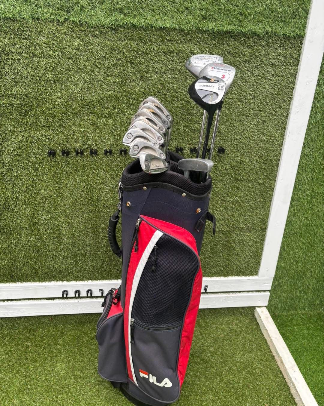 Ryder Mk 2 Irons + Donnay / Howson Woods + Putter + Bag – Full 12 Club Set £94.00 Free Delivery