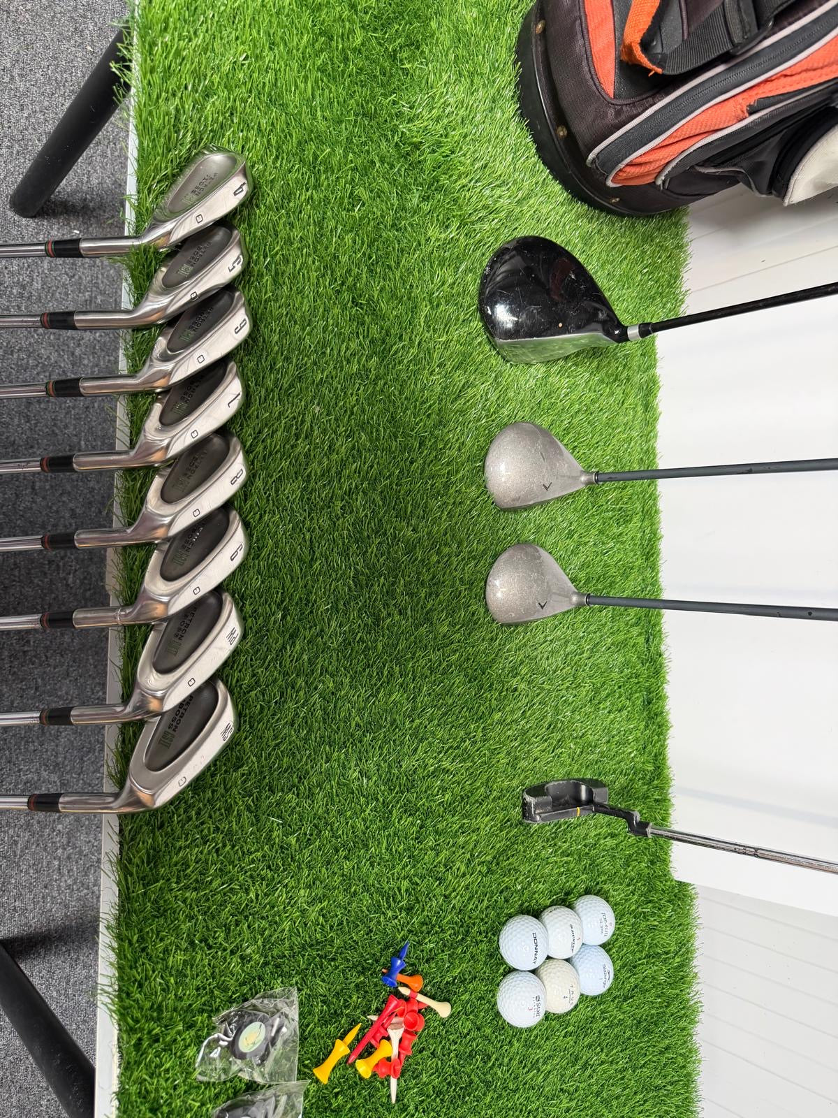 Men’s Right-Handed Petron Golf Set – Ideal for Beginners to Mid Handicap Golfers - everything you need to get out on the course and all in excellent used condition!
