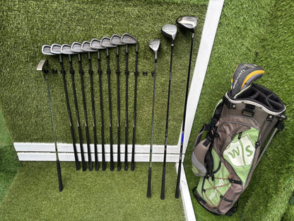 Gary Player Gran-Prix Complete Golf Set – TaylorMade R540 Driver & Wilson Staff Stand Bag