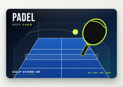 Golf Store UK digital gift card – Padel design