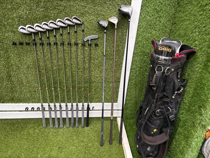 Full Mixed Golf Set – Ben Sayers / TaylorMade / Lynx / OGIO £194.00 Delivered