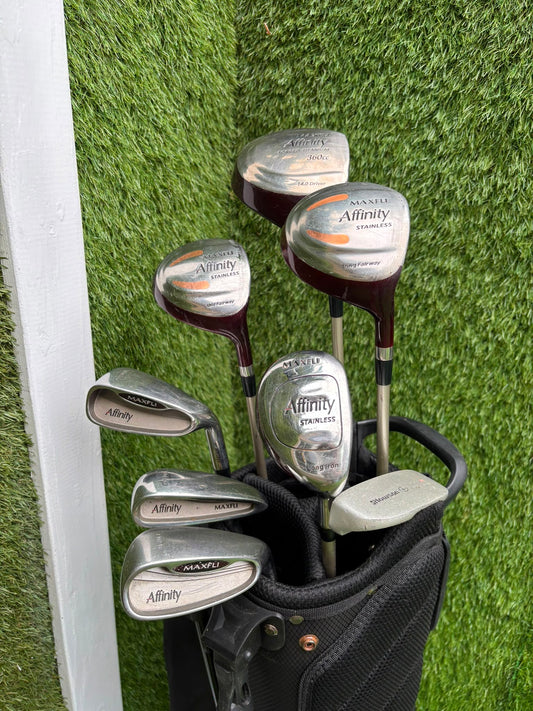 Maxfli Affinity Ladies Golf Package, Howson Blade Putter & Skymax Stand Bag