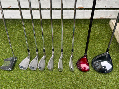 Brand New Wilson Staff D7 XS Golf Set, Brand New Driver & Irons, Brand New Infinite Bucktown Putter, Premium OUUL Stand Bag