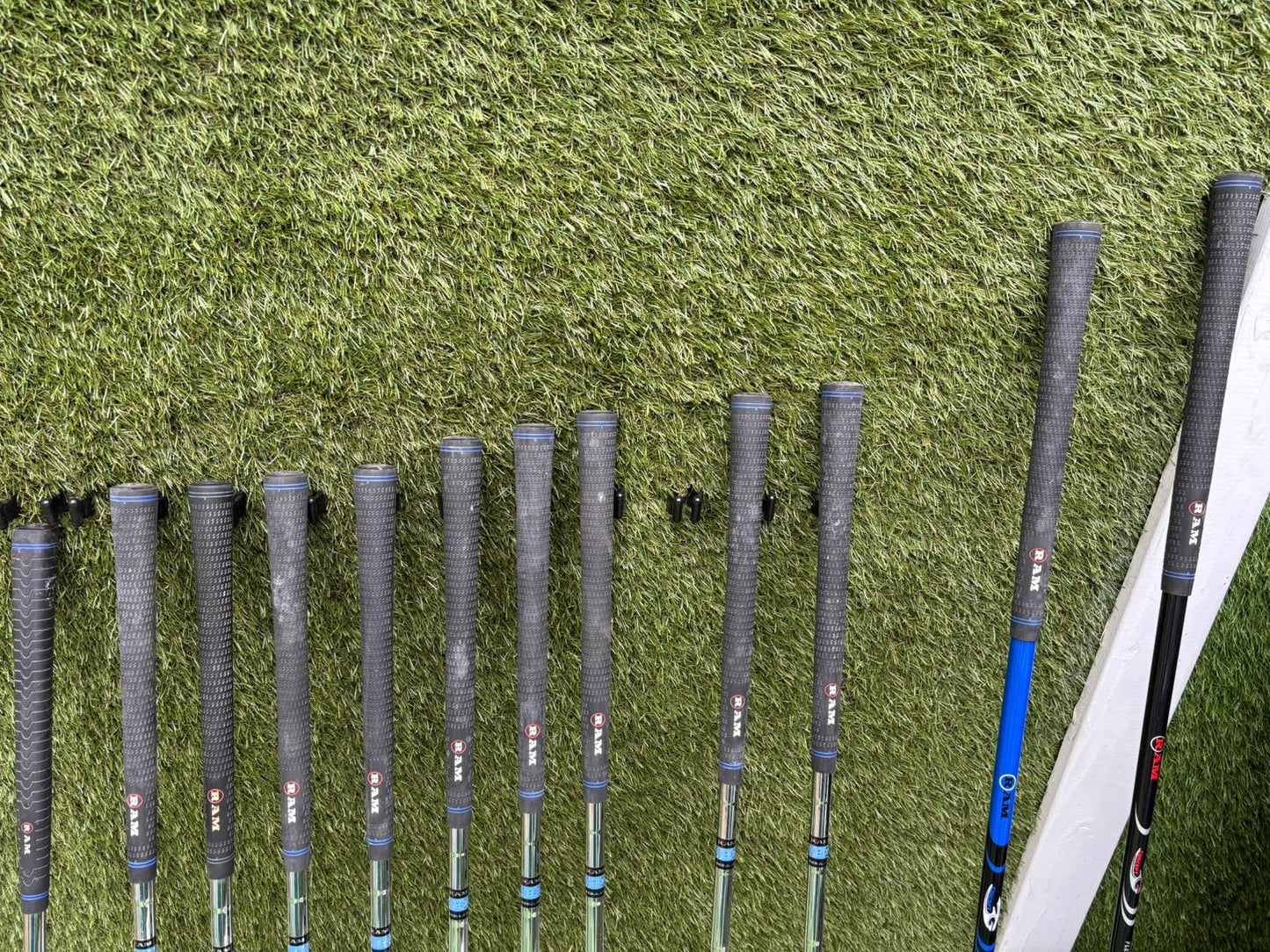 RAM Concept SG Full Golf Set 5–SW + 460cc Driver, Hybrids, Putter & Cart Bag