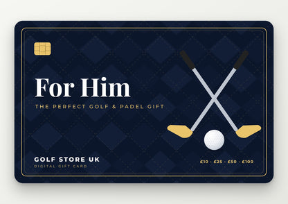 Golf Store UK digital gift card – For Him design