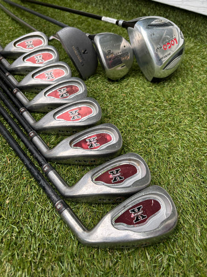 RAM X Concept Graphite Irons, Cobra SS 5 Wood & Dunlop Stand Bag Golf Set