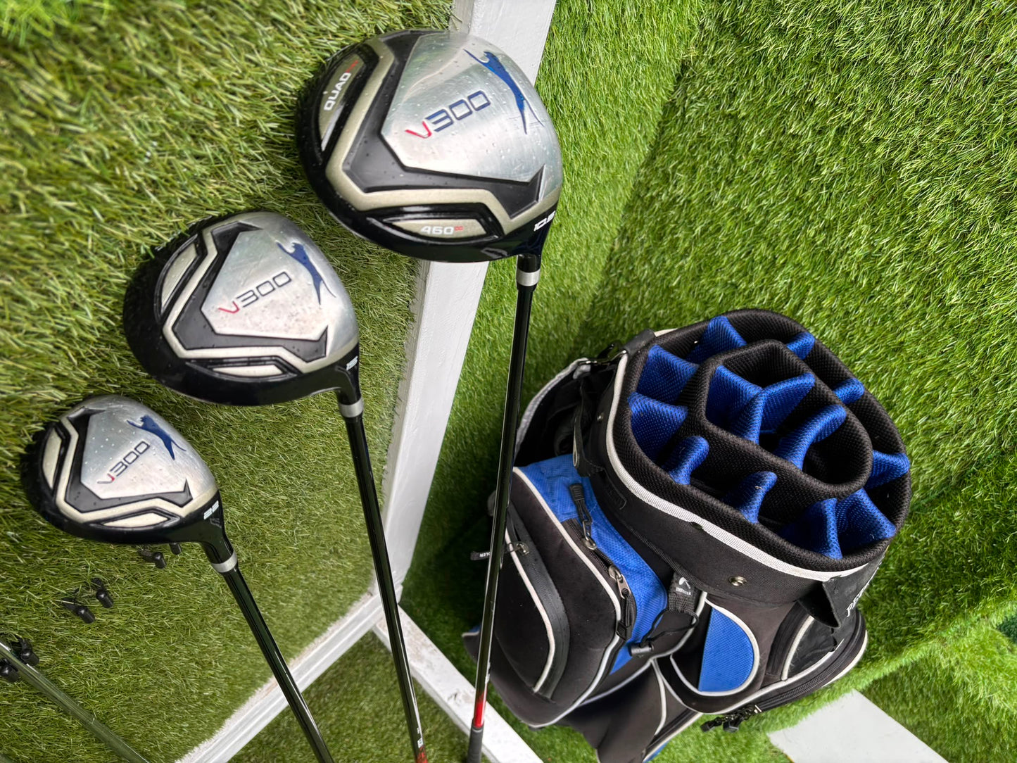 Maxfli Revolution Irons & Slazenger V300 Complete Golf Set