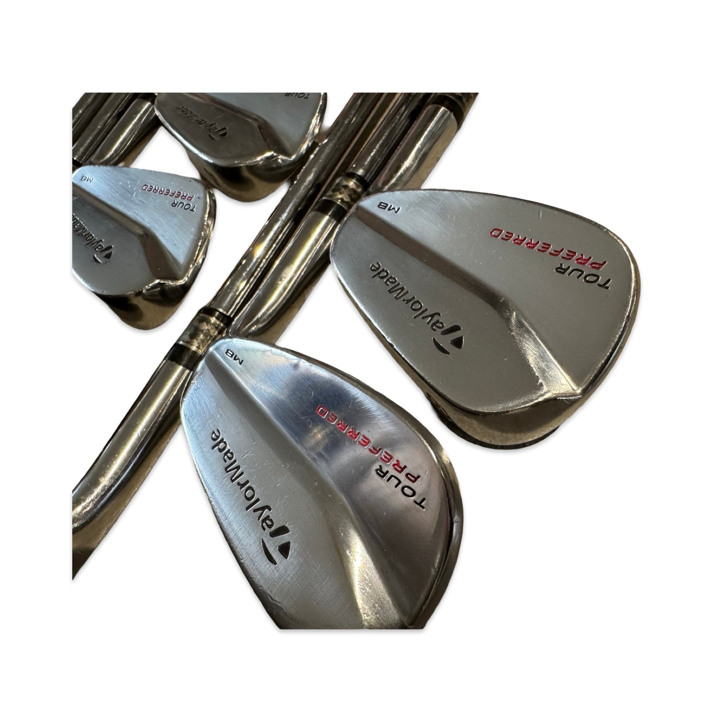 TaylorMade MB Tour Preferred 4-PW NS Pro Reg Shafts 1/2 Inch Shorter - Can be lengthened if needed!