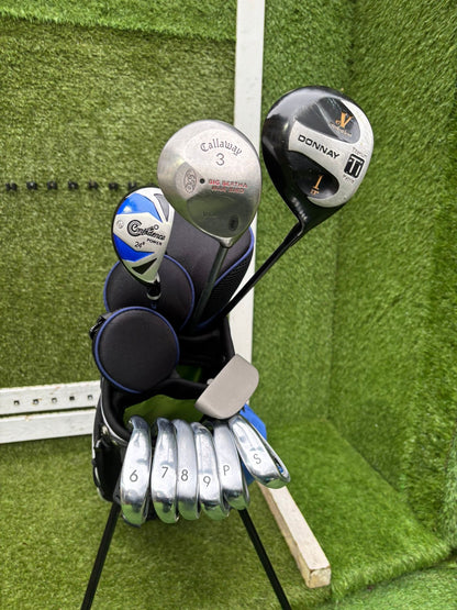 Confidence Complete Golf Set with Stand Bag (10 Clubs) Free Delivery