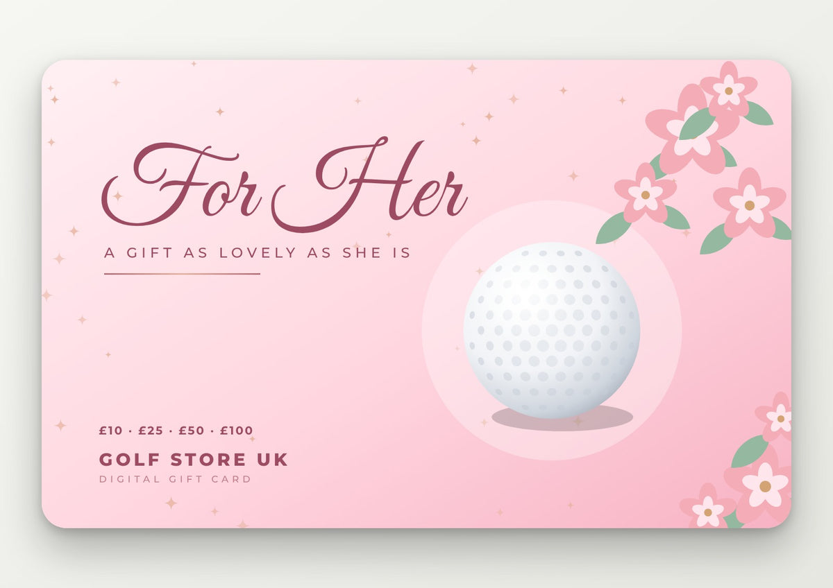 Golf Store UK digital gift card – For Her design