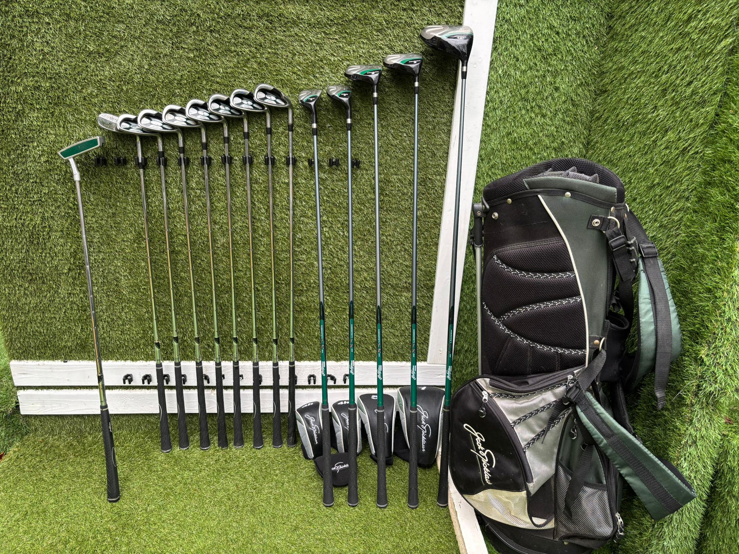 Jack Nicklaus Tour – Full Matching 14-Club Golf Set + Bag £294 + Free Delivery