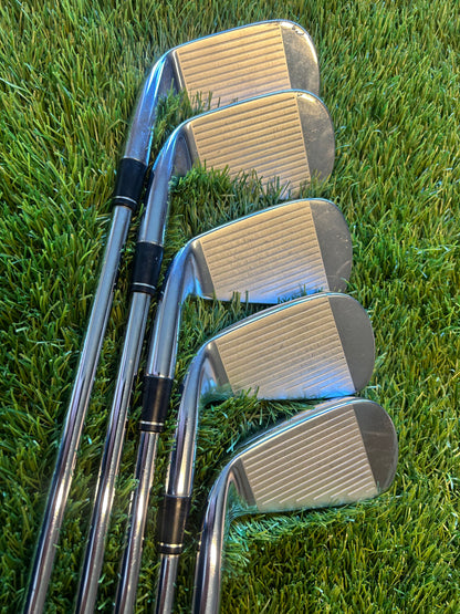 Taylormade R11 Iron Set 5-9 KBS Steel Regular Flex Shaft - Right Handed Free P&P