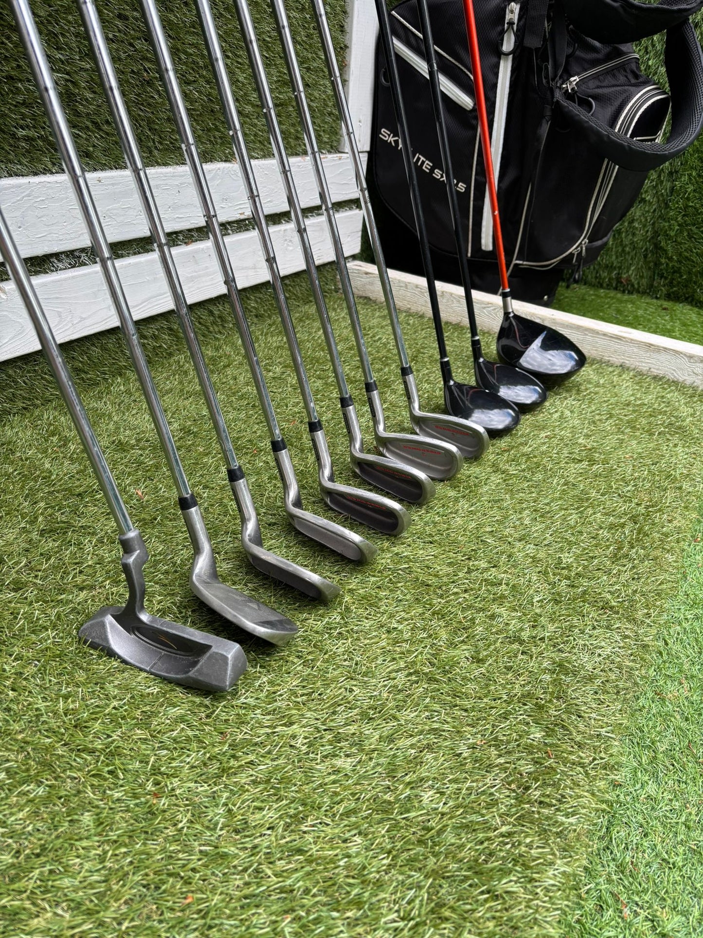 Fazer FirePower Irons 5-SW + Slazenger Woods + Waterproof Stand Bag