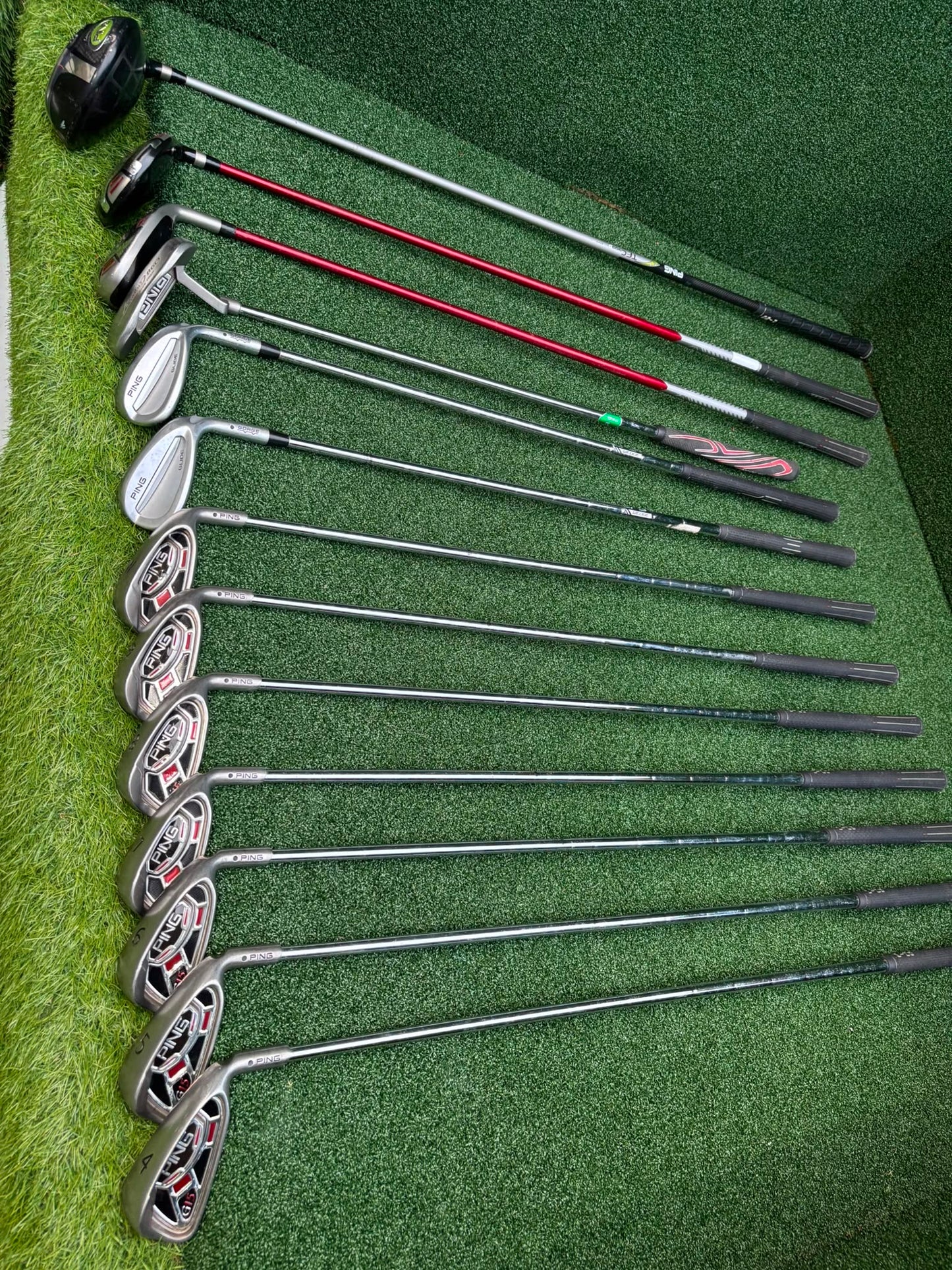 Ping G15 Complete Golf Set + Rapture Driver, Glide Wedges & Cobra Cart Bag
