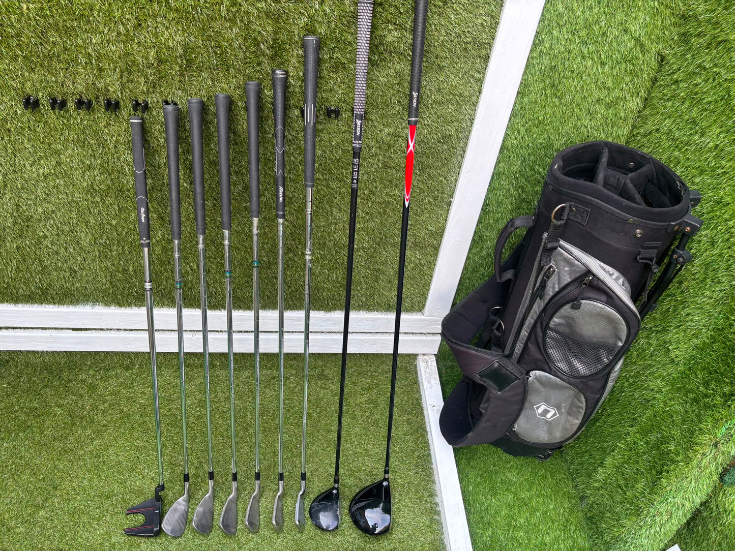 Mizuno T-Zoid / MX-23 Irons + Srixon ZR-800 Driver & W-302 3 Wood Golf Set