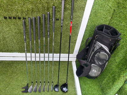 Mizuno T-Zoid / MX-23 Irons + Srixon ZR-800 Driver & W-302 3 Wood Golf Set