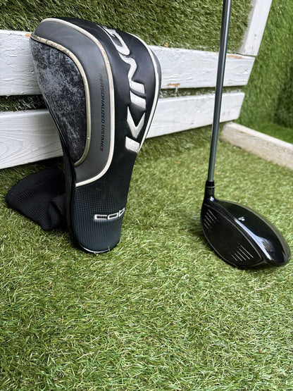 Left-Handed Cobra KING F6 Driver with Fujikura Speeder Shaft & Headcover
