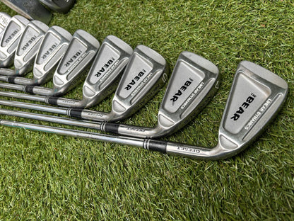 Nicklaus Linear Dynamics Golf Set with Snake Eyes Maraging Steel Driver, Matching Woods & Stand Bag