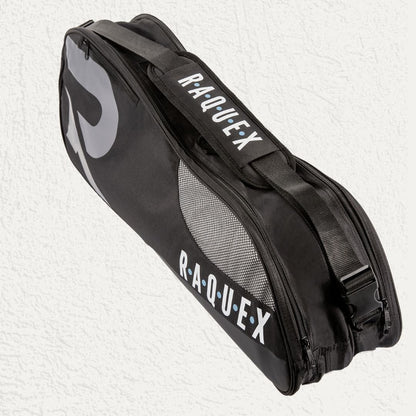 Raquex Racquet Bag for up to 6 Racquets for Tennis, Badminton, Squash