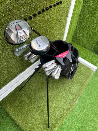 Mizuno T-Zoid / MX-23 Irons + Srixon ZR-800 Driver & W-302 3 Wood Golf Set