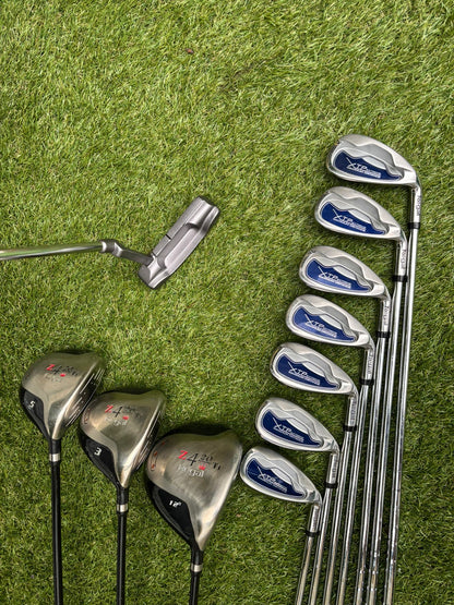 Regal Z4 Titanium Woods + XTP Irons + Nike Stand Bag – 11-Club Golf Set