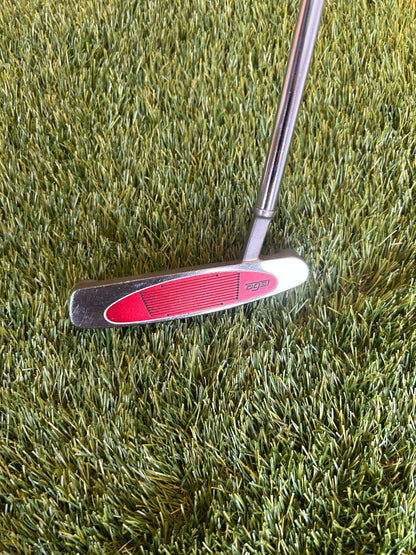Taylormade Rosa 35 Inch Putter Steel Shaft Reverse Taper Large Pistol Golf Pride Grip - RH Head cover included