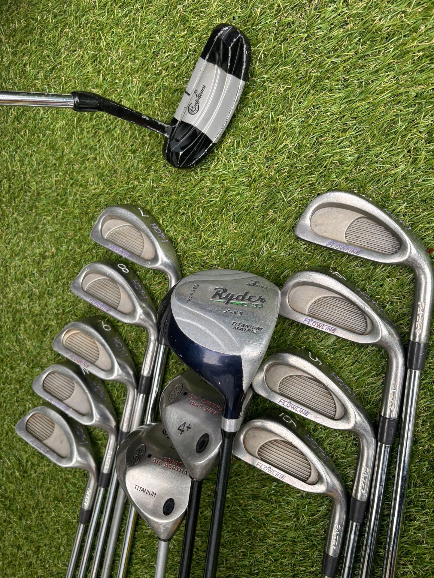 Full Golf Set – 13 Club Package Including Ping Bag And Delivery  £124.00 🎁