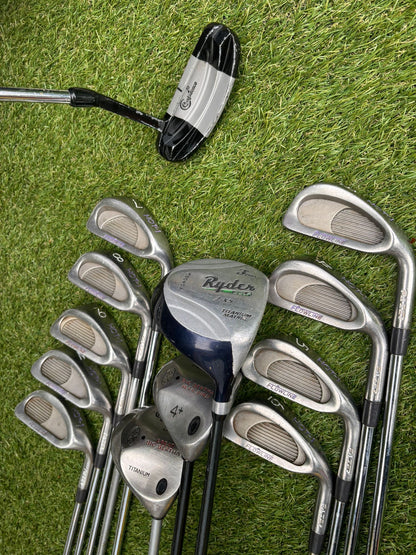 Full Golf Set – 13 Club Package Including Ping Bag And Delivery  £124.00 🎁