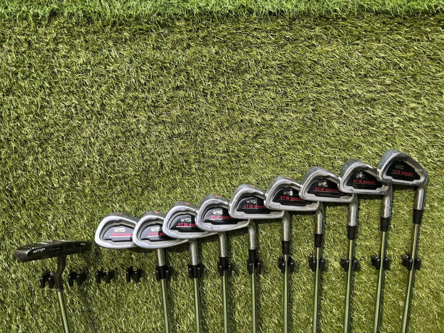 Grip It HT10 Oversize Set + Slazenger 460 Scorcher Driver + Woodworm Stand Bag (Like New)
£154.00 & Free Delivery