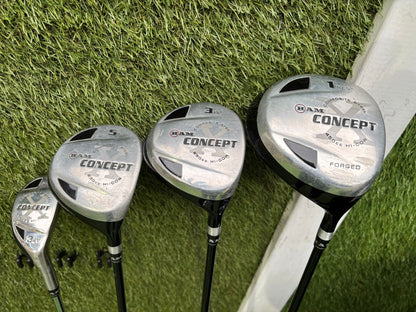 RAM Concept X Complete 14-Club Golf Set + Stand Bag - Free Delivery