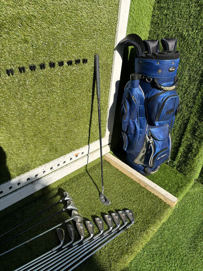 Browning 3–SW Irons + Cobra Driver + Dunlop 3 & 5 Wood + Ben Sayers Bag – 13 Clubs