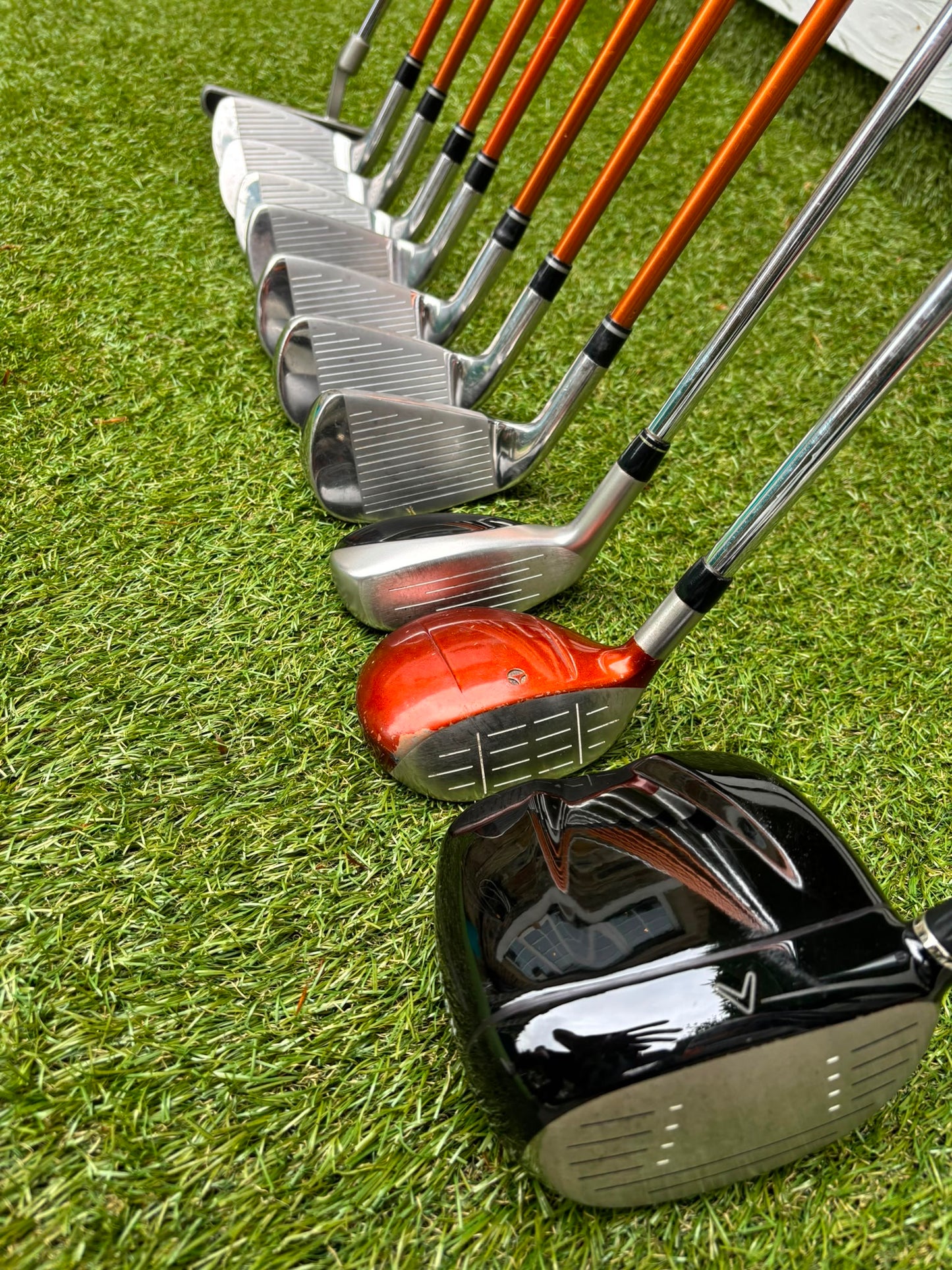 Hippo XXL Golf Set with Callaway FT-i Draw Driver, TaylorMade Rescue & Hex Stand Bag