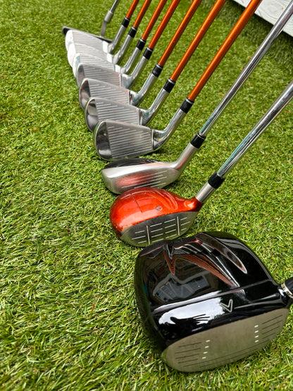 Hippo XXL Golf Set with Callaway FT-i Draw Driver, TaylorMade Rescue & Hex Stand Bag