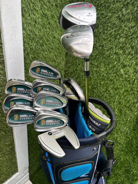 SEAL SL200 Oversize Irons Set with Callaway Hyper Lite Stand Bag
