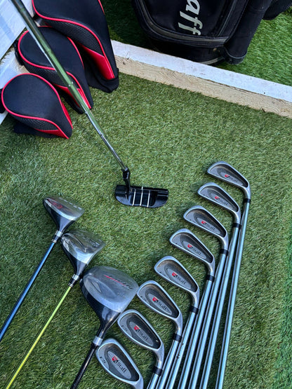 Wilson Staff FS Irons + Cobra Woods + Wilson Staff Cart Bag (12 Clubs) Just £194.00 Delivered