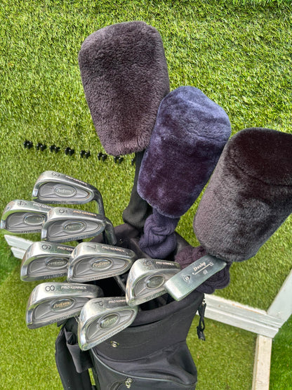 Pro Kennex Performer Oversize Golf Set with Matching Woods, Headcovers & Regal Bag