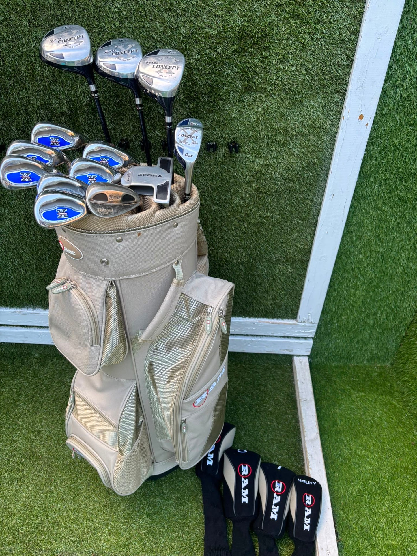 Unisex RAM Concept X Complete Golf Package – Ideal for Golfers 5’1”–5’7”