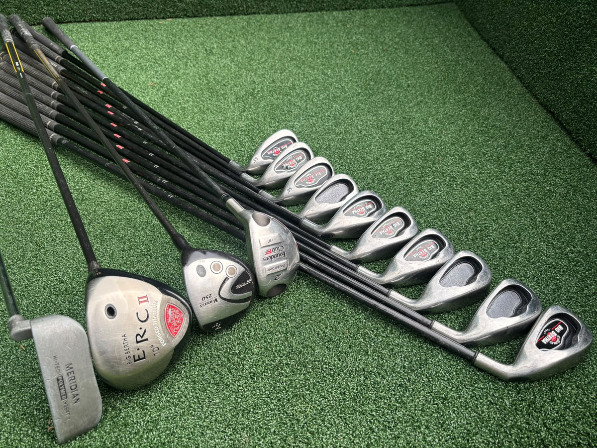 Callaway Big Bertha Complete Golf Set – 10 Graphite Irons, ERC II Driver & Callaway Bag